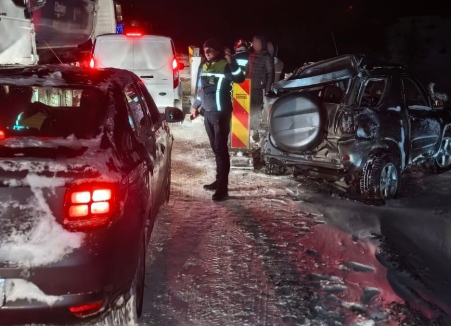 ACUM! Accident pe DN 73! Traficul este BLOCAT