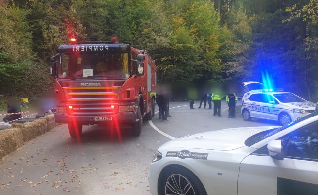 Accident MORTAL la etapa de viteză în coastă de la Câmpulung
