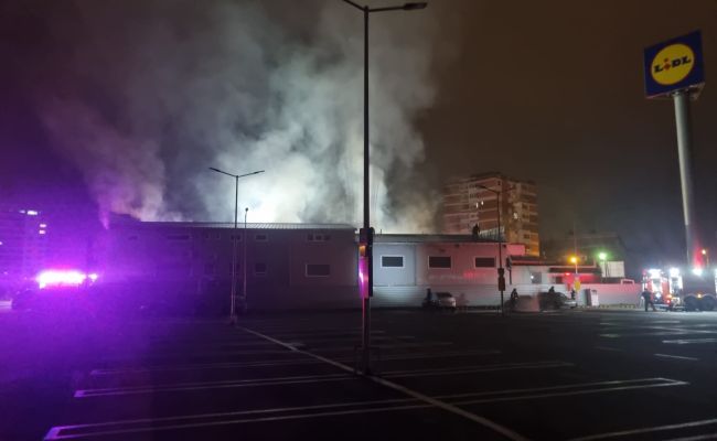 ACUM! Incendiu în Pitești!