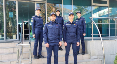 Poliţiştii argeşeni au 5 colegi noi