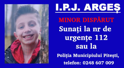 ACUM! ALERTĂ pe străzile din Piteşti! Un copil de 10 ani a DISPĂRUT