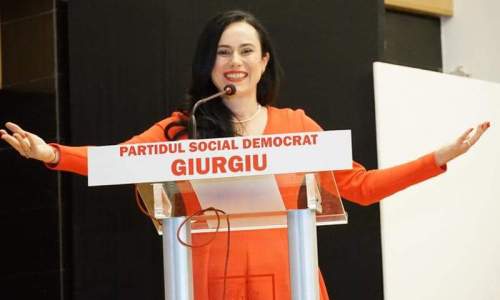 Simona Bucura Oprescu, la alegerile Organizației de Femei PSD Giurgiu