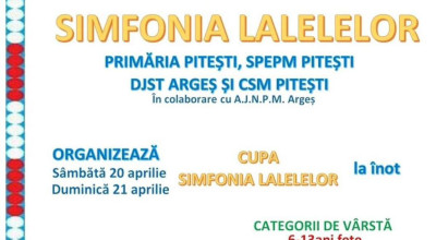 La Piteşti se va desfăşura "Cupa Simfoniei Lalelelor" la înot