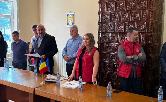 Primarul Florea Ene, reales la conducerea PSD Ciomăgești!