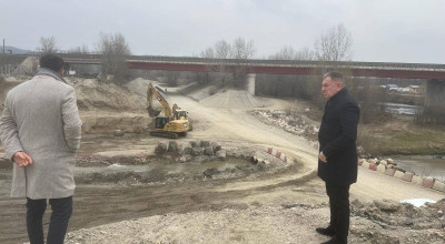 Primarul Gentea a verificat stadiul lucrărilor la un proiect de anvergură
