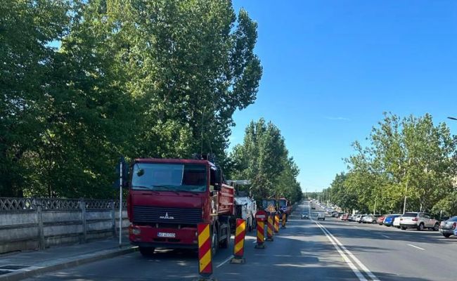 Lucrări importante la intrările în municipiul Pitești
