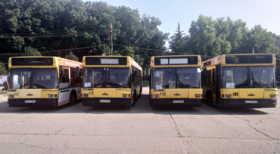 Autobuzele MAZ au fost retrase din circulație