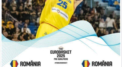 Naționala de baschet a României, două meciuri la Pitești Arena