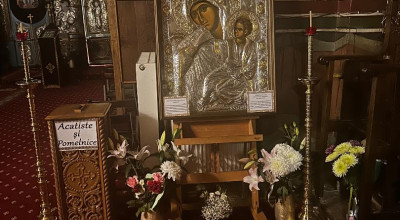 Icoana făcătoare de minuni a Maicii Domnului, la Biserica Sfântul Ioan Botezătorul din Pitești