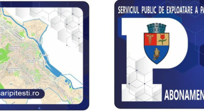 Abonamente de tip card, însoțite de cod QR, pentru parcările de reședință din Pitești!