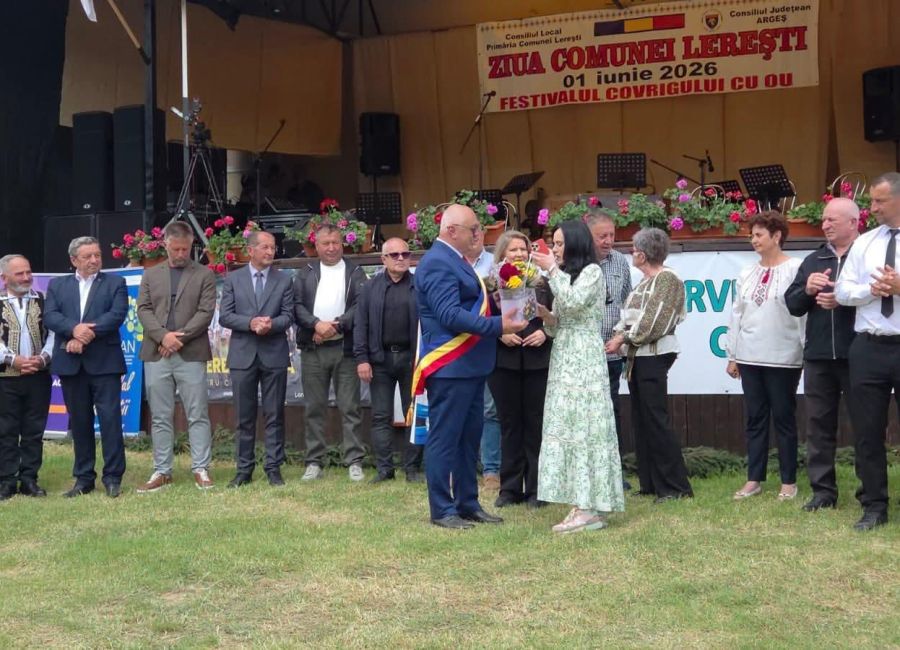 Momente de sărbătoare în comuna Lerești!