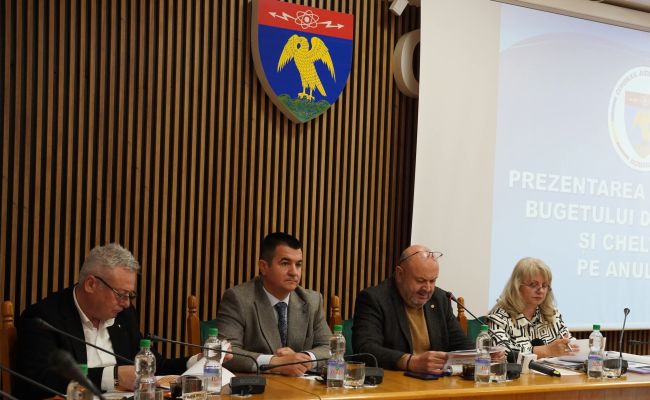 Consiliul Județean Argeș alocă mai mult de jumătate din buget pentru dezvoltare!
