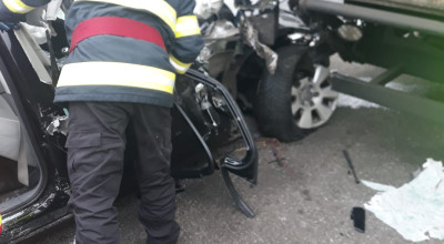 ACUM! Accident GRAV pe A1