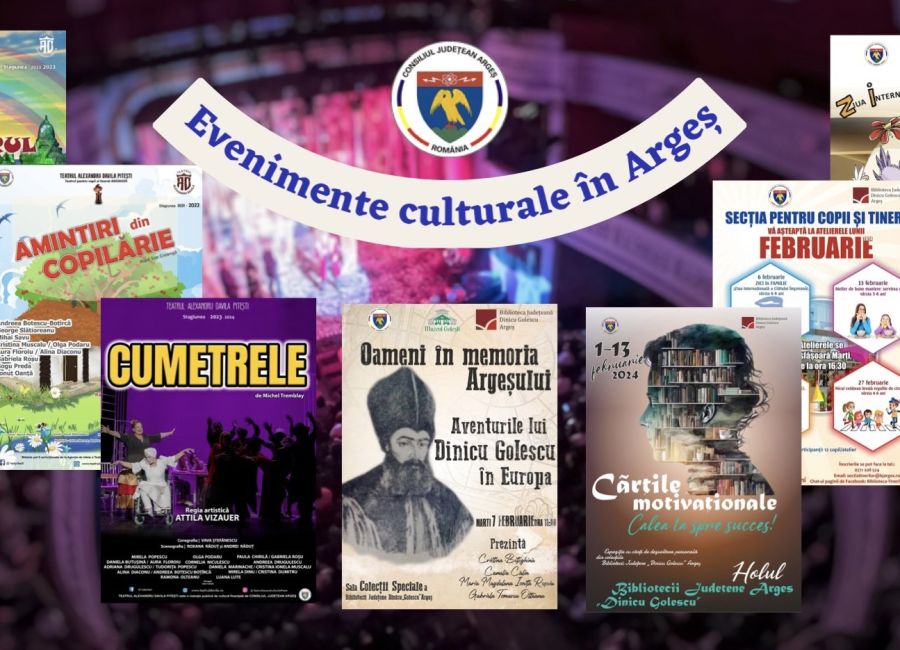 Programul evenimentelor cultural-artistice în perioada 2 - 9 februarie 2024
