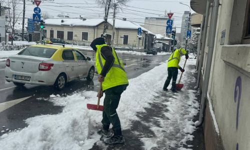Primarul Gentea, mesaj de mulțumire pentru echipele care au muncit la deszăpezirea municipiului Pitești