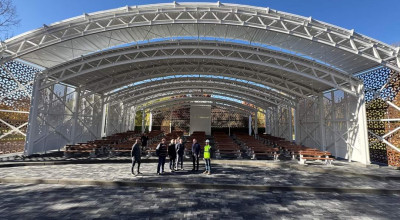 Astăzi a avut loc recepția noului Teatru de Vară din municipiul Pitești