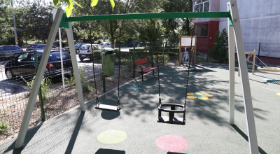 Un loc modern de joacă a fost inaugurat pe strada Făgăraș din Pitești!