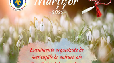 Evenimente organizate de MĂRȚIȘOR de instituțiile de cultură ale Consiliului Județean Argeș