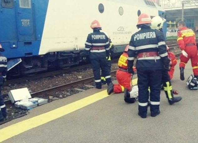 ACUM! Femeie lovită de TREN în Pitești
