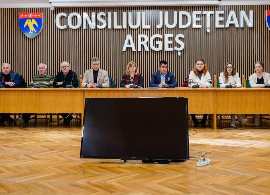 Ședință importantă la Consiliul Județean Argeș