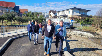 Încă o stradă din Pitești a fost MODERNIZATĂ
