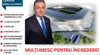 Cristian Gentea, anunţul momentului! Începe construcţia noului stadion din Trivale