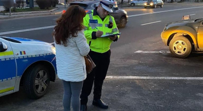 Polițiștii, amenzi pentru pietonii care au traversat neregulamentar