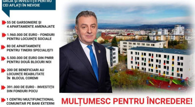 Primarul Cristian Gentea, investiții în domeniul protecției sociale