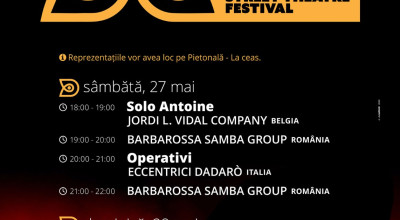 Festival de teatru în stradă, pentru prima dată, la Pitești