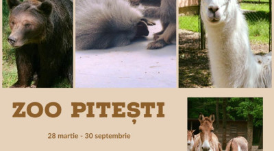 Grădina Zoologică din Pitești trece la programul de vară!