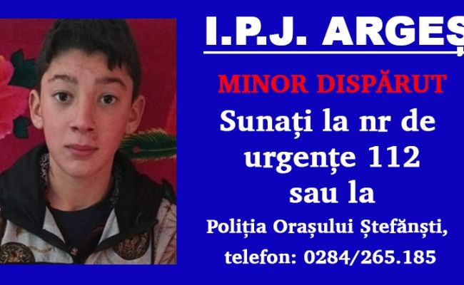ALERTĂ în Argeș! Doi copii au DISPĂRUT