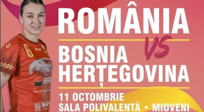 Naționala de handbal feminin a României revine la Mioveni