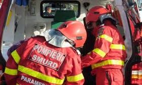 ACUM! Accident în Argeș! O mașină s-a RĂSTURNAT
