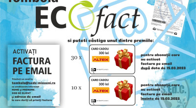 SEdC Mioveni organizează Tombola ECOFact