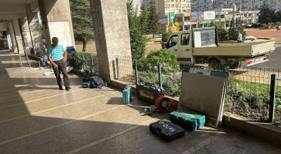 Lucrări ample în zona pasajului Mobilux