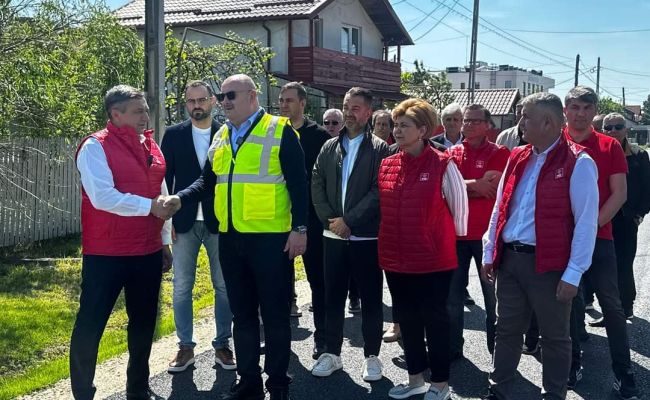 Ion Mînzînă: "S-au finalizat lucrările de modernizare a DJ703B Costești - Pădureți"