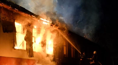 ACUM! INCENDIU violent în Argeș!