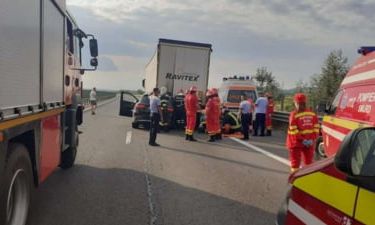 Accident cu OPT VICTIME pe Autostrada A1!