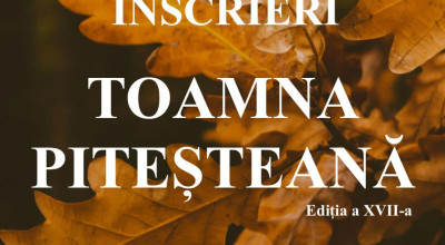 Încep înscrierile pentru ediţia din acest an a Festivalului "Toamna piteşteană"