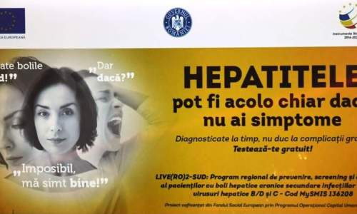 Testare GRATUITĂ pentru hepatitele virale B și C, la Pitești