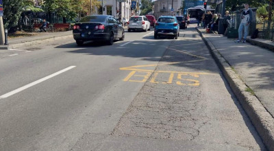 Lucrări de asfaltare în municipiul Pitești