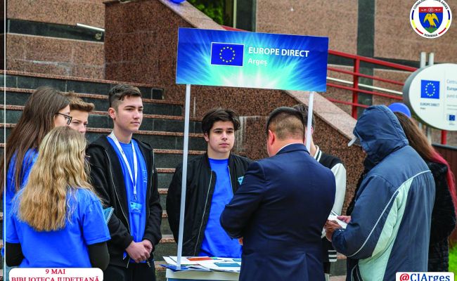 Ziua Europei a fost marcată la Biblioteca Județeană Argeș