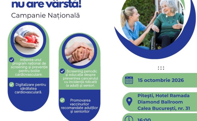 Joi, eveniment medical de anvergură la Pitești!