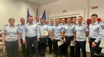 11 pompieri argeșeni au fost recompensați cu diplome de merit