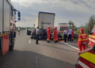 Accident cu OPT VICTIME pe Autostrada A1!