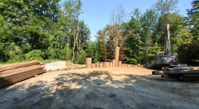 Au început lucrările de consolidare pe DJ 741 Ștefănești – Mioveni