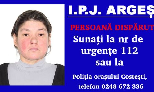 ALERTĂ! O femeie a DISPĂRUT după ce a fugit de la un spital din Argeș