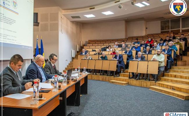A fost aprobat bugetul Consiliului Județean Argeș!