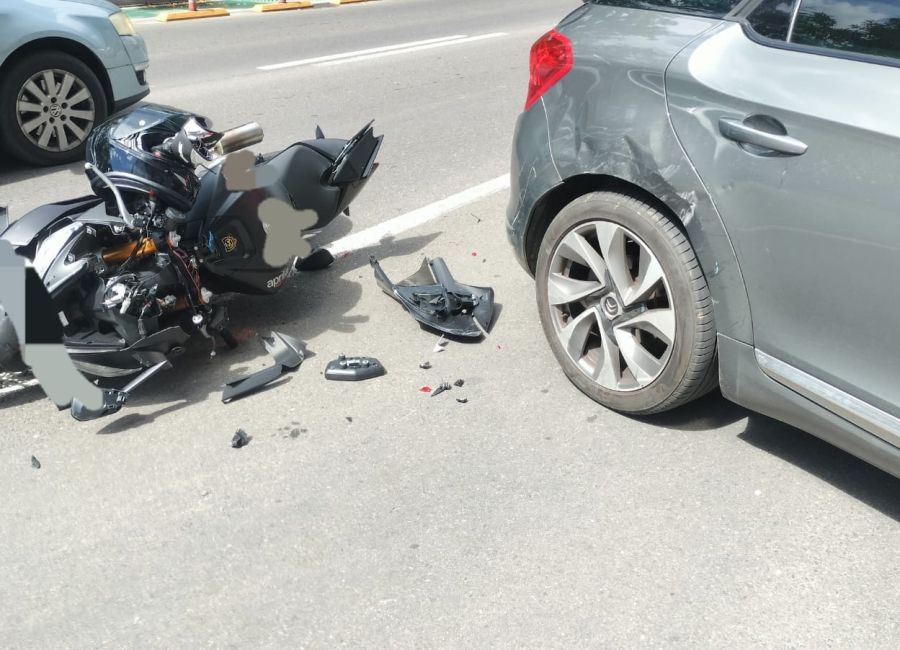 ACUM! Accident cu MOTOCICLIST în Pitești!