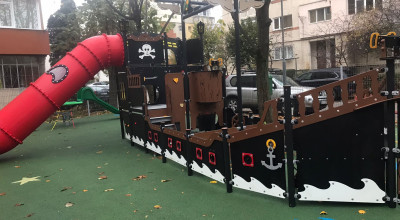 Loc de joacă modern în cartierul Tudor Vladimirescu!